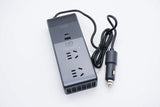 UGREEN CD313 150W car power inverter converting DC 12V to AC 220V with built-in USB charging ports