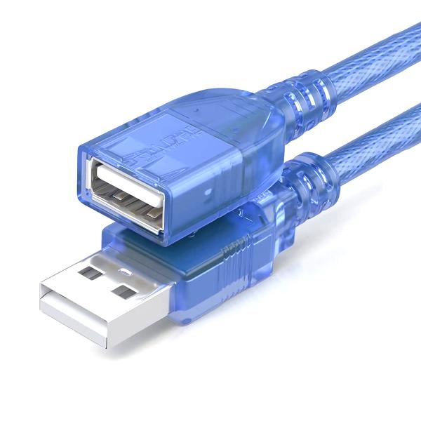 1.5M USB Extension Male to Female Cable for extending PC and laptop ports with 480Mbps data transfer support