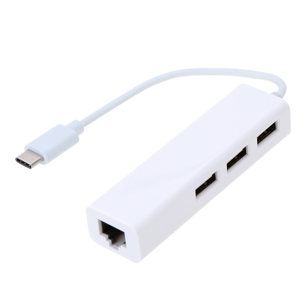 Type C 3.1 to LAN and USB Hub