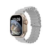 V200 New Fashion Ultra smartwatch with 2.2 inch large display, IP68 waterproof body, and wireless charging