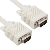 Vga Cable Male To Male 30m with 8mm OD, 15-pin connectors, designed for long-distance monitor and projector connectivity