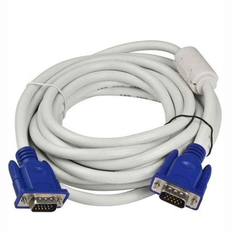 VGA Cable 10m White – Superior Connectivity for Your Display Needs