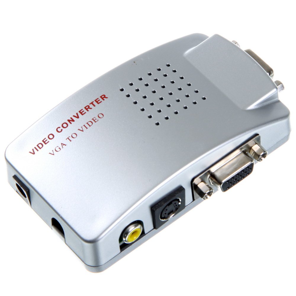 VGA To Audio Video Conversion Box