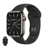 Watch 9 Max Series 9 premium black smartwatch featuring a 2.19 inch IPS screen and wireless charging