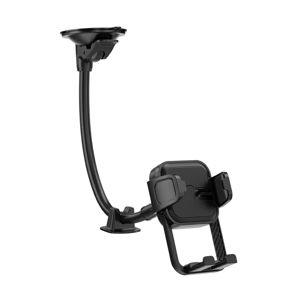 WIWU Gentleman Car Mount Wi-CH061 Adjustable Dashboard Phone Holder Black
