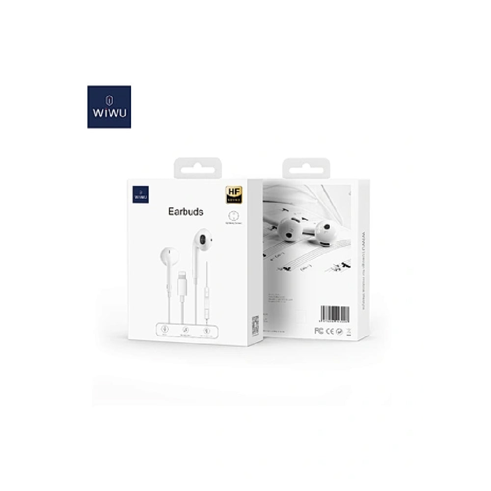 WIWU Lightning Buds 302 Bluetooth Plug n Play Wired Earphones