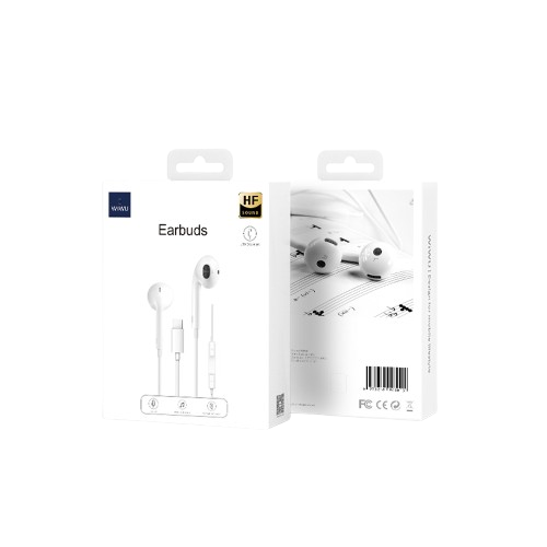 WIWU Lightning Handsfree 302 Bluetooth earphone with Lightning connector for iPhone and high-fidelity sound