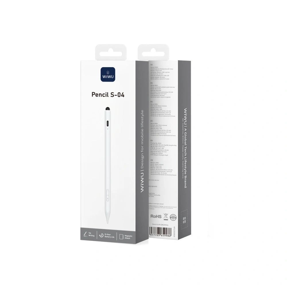 WiWU Pencil S-04 Stylus Pen Dual-System Apple and Universal Compatibility