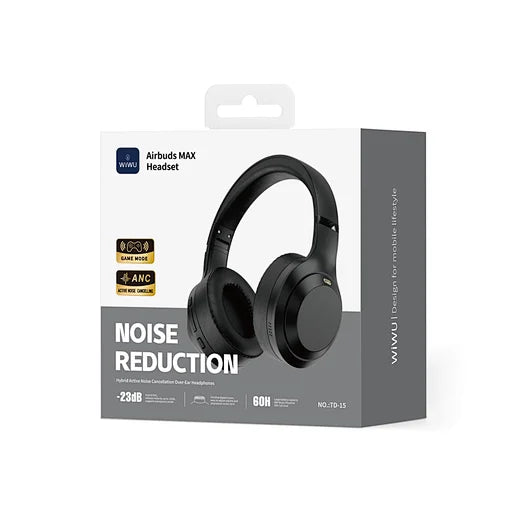 WIWU TD-15 ANC Soundbasha Headset Active Noise Cancelling Wireless Headphones