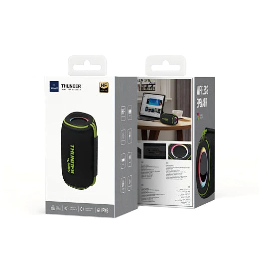 WiWU Thunder H7 Wireless Portable Speaker High Fidelity Sound