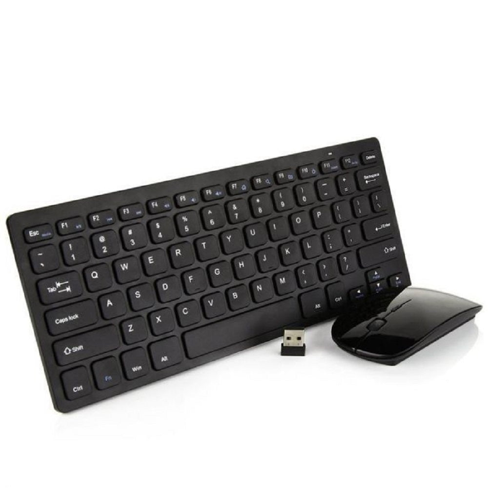 KM 901 Ultra Slim Mini Wireless Keyboard Mouse Set