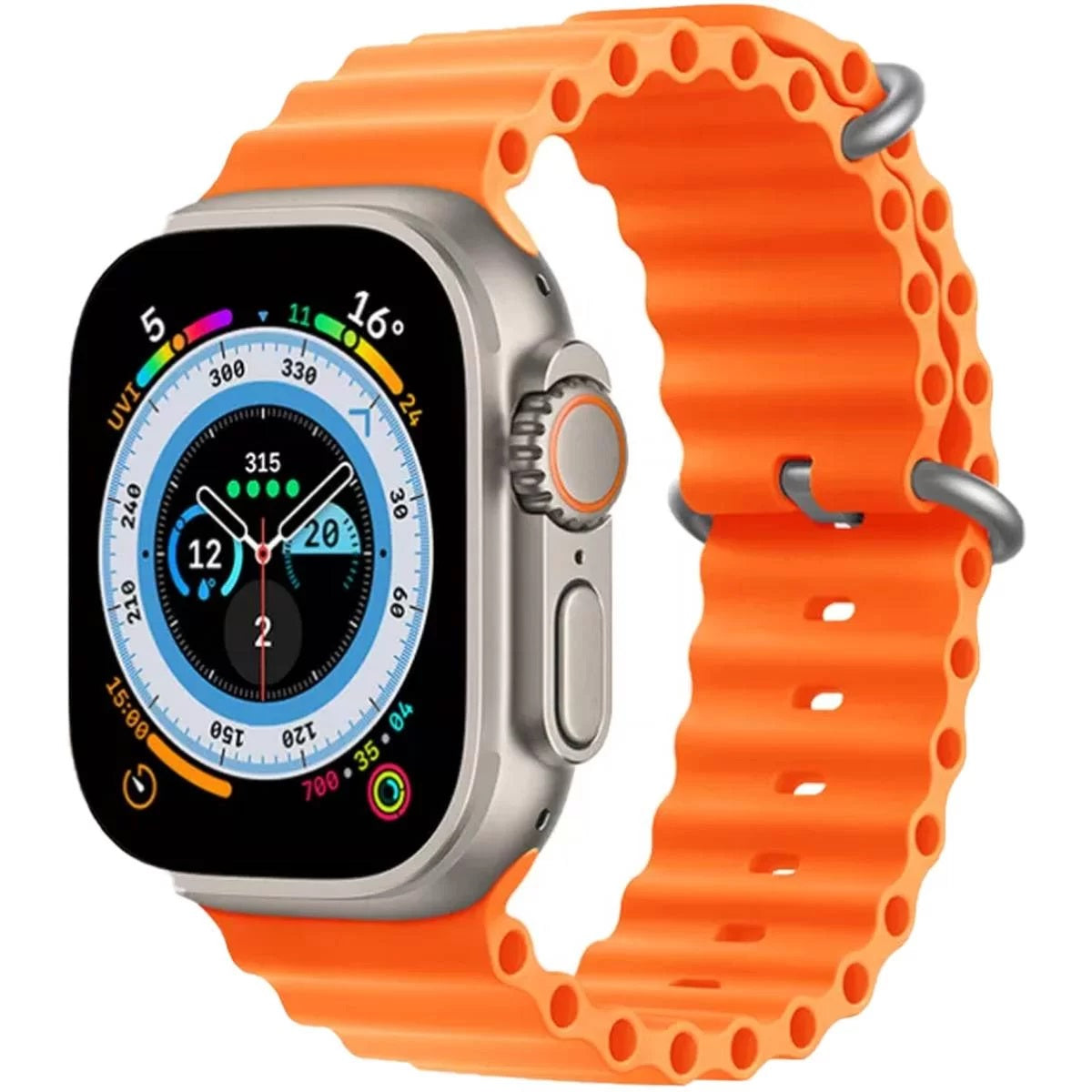 X8 Ultra 49mm smartwatch featuring bluetooth calling, NFC access control, and wireless charging compatibility