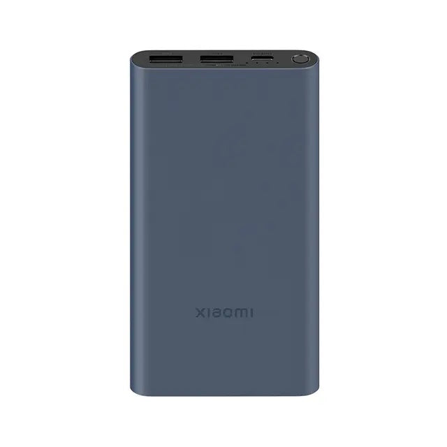 Xiaomi Mi 10000mAh two-way fast charge power bank featuring a slim design, 22.5W USB-C and USB-A ports, and multi-layer circuit protection