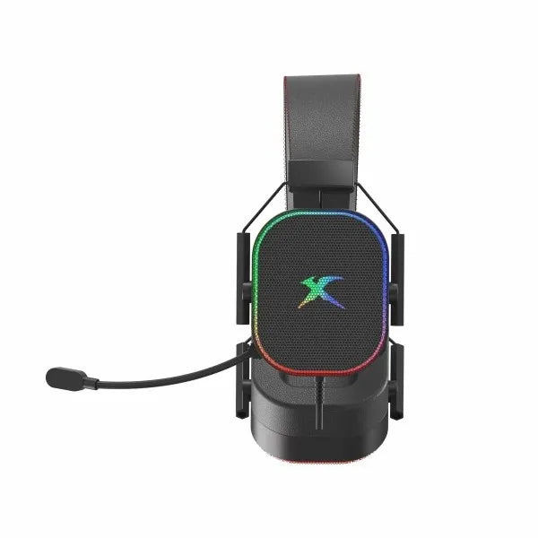 XTRIKE ME GH-606 RGB wired gaming headset with 50mm drivers and adjustable omnidirectional microphone