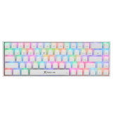 Xtrike Me GK-995W 60% wireless mechanical gaming keyboard with red switches, RGB backlighting, and tri-mode connectivity