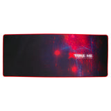 XTRIKE ME MP-206 large gaming mousepad featuring an ultra-wide surface and anti-slip rubber base for professional gaming