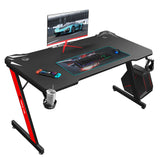 Xtrike Me DK‑02 Ergonomic Computer Desk with Headphone Hook
