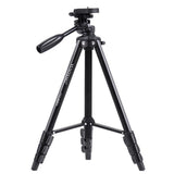 Yungteng VCT-680RM professional tripod stand with 3-way fluid pan head for DSLR cameras
